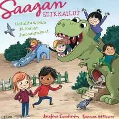 Saagan seikkailut. Ilotulitus, pulu ja hurjat dinosaurukset