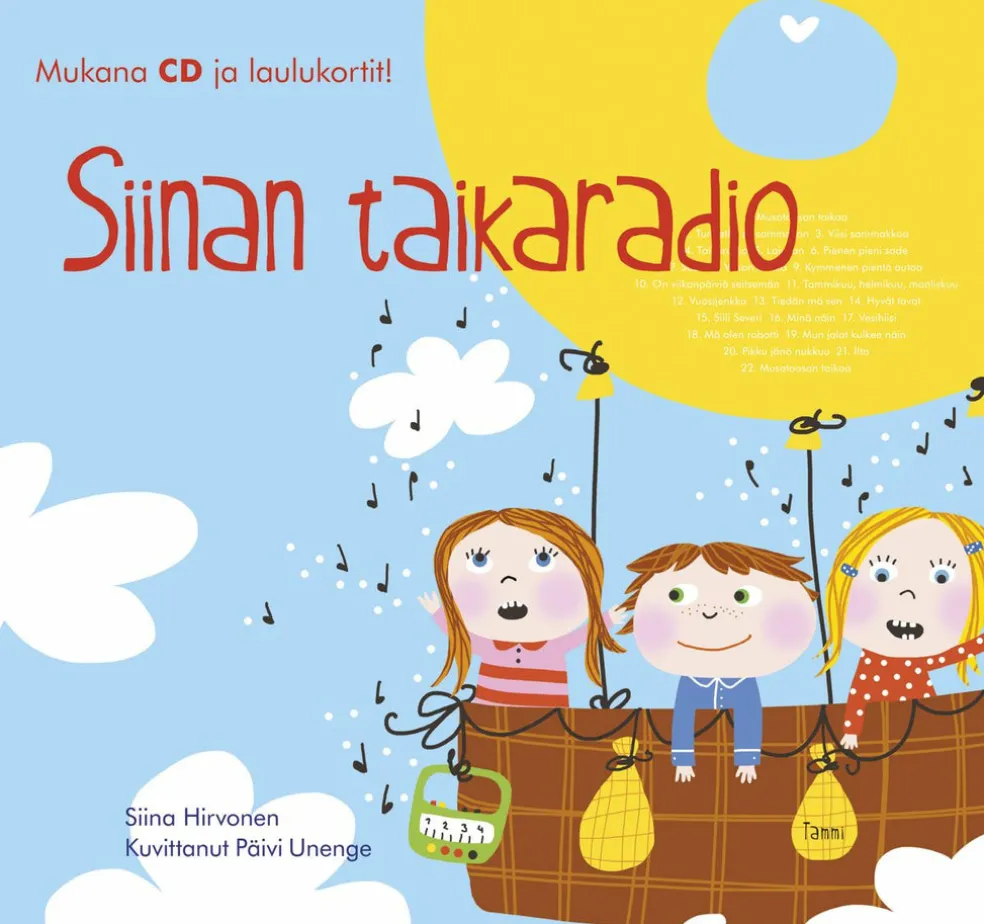 Siinan taikaradio (+cd ja laulukortit)