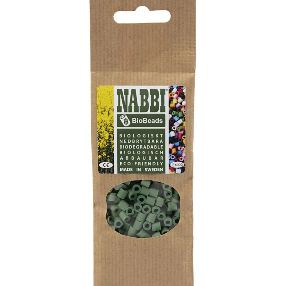 Silityshelmi 1000 kpl tummanvihreä Nabbi BioBeads