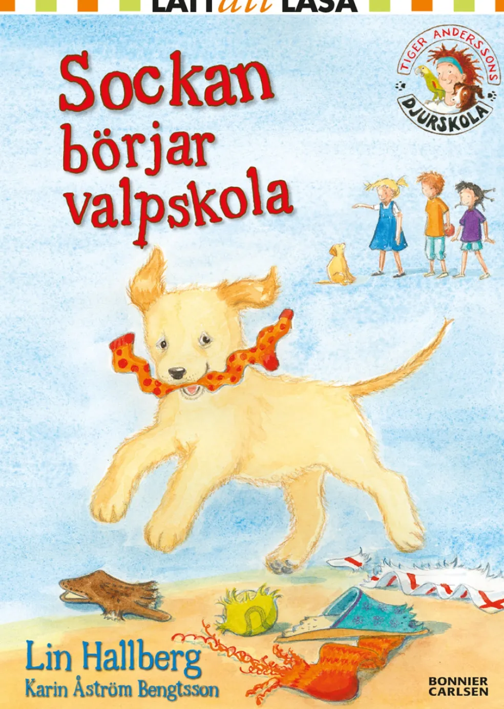 Sockan börjar valpskola