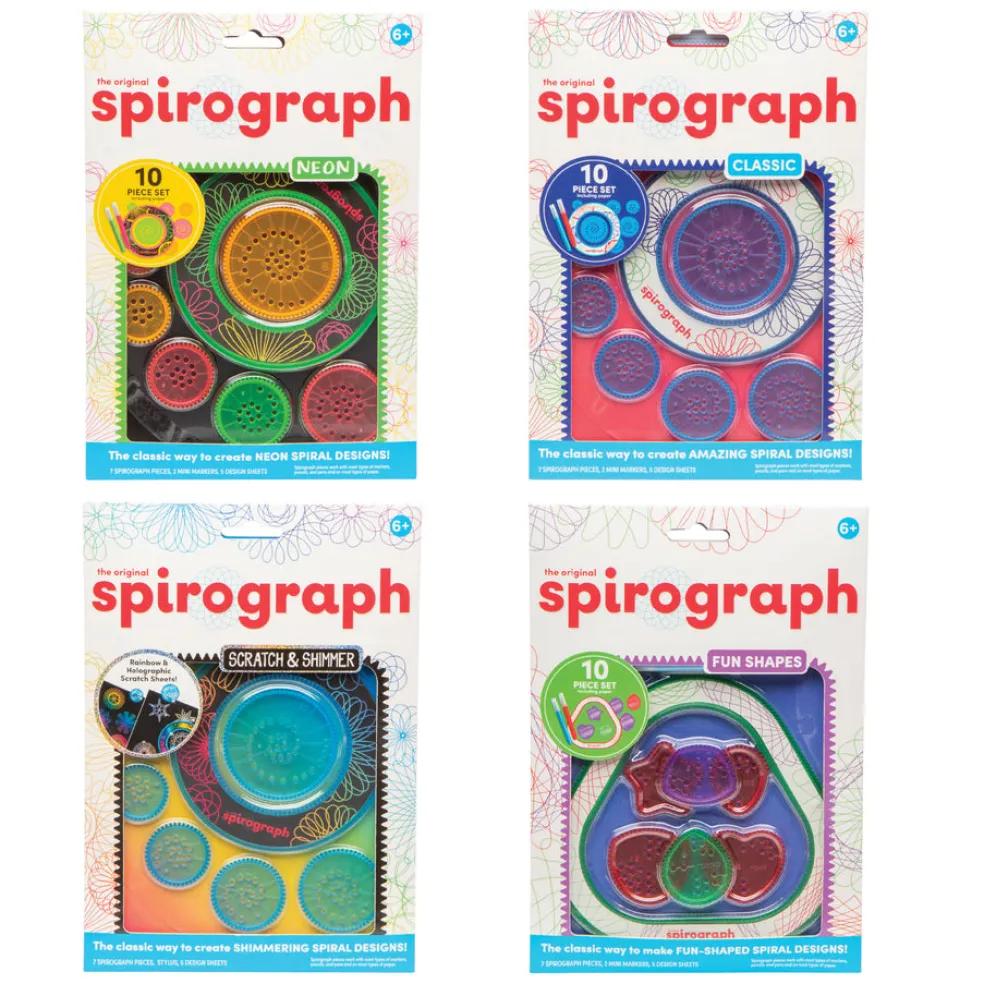 Spirograph piirustelusetti