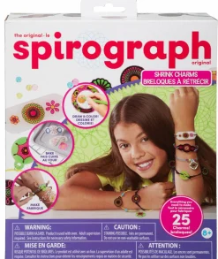 Spirograph shrink charms