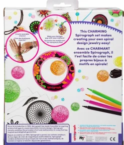 Spirograph shrink charms