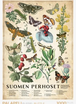 Suomen perhoset 1000-palainen palapeli