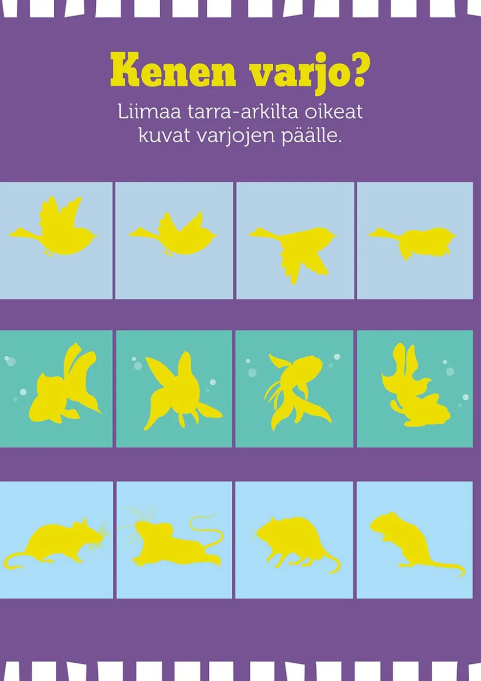Tarroja & tehtäviä Lemmikit puuhakirja