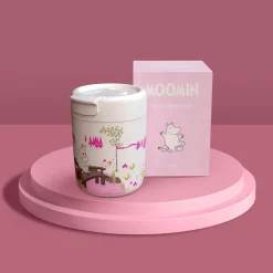 Termosmuki Muumi 320 ml valko-pinkki
