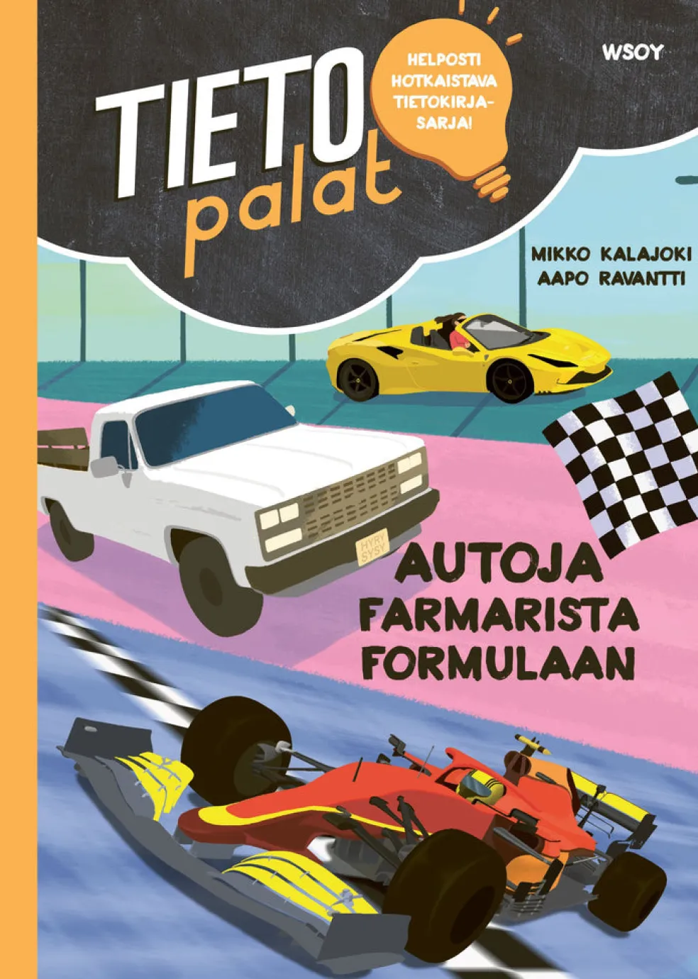 Tietopalat: Autoja farmarista formulaan
