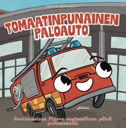 Tomaatinpunainen paloauto