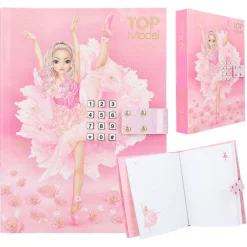 TOPModel Koodillinen & soiva päiväkirja BALLET