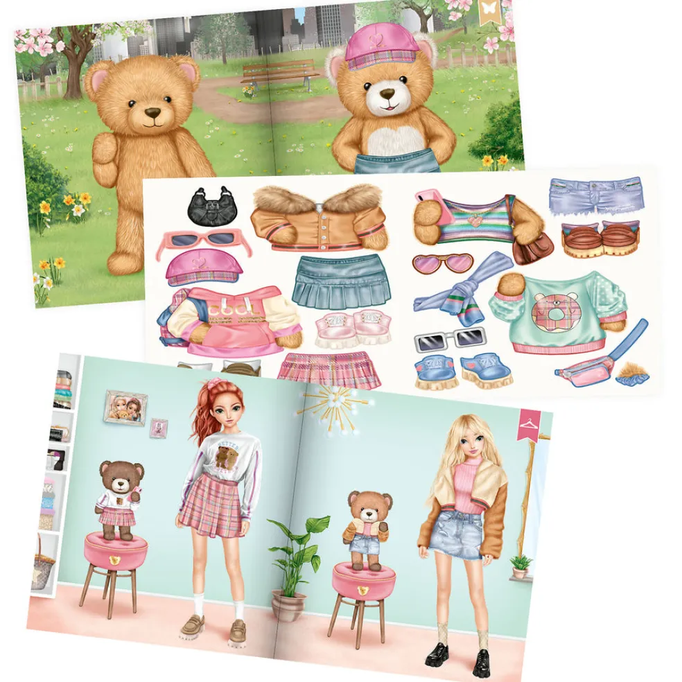 TOPModel Stickerworld TEAM TEDDY