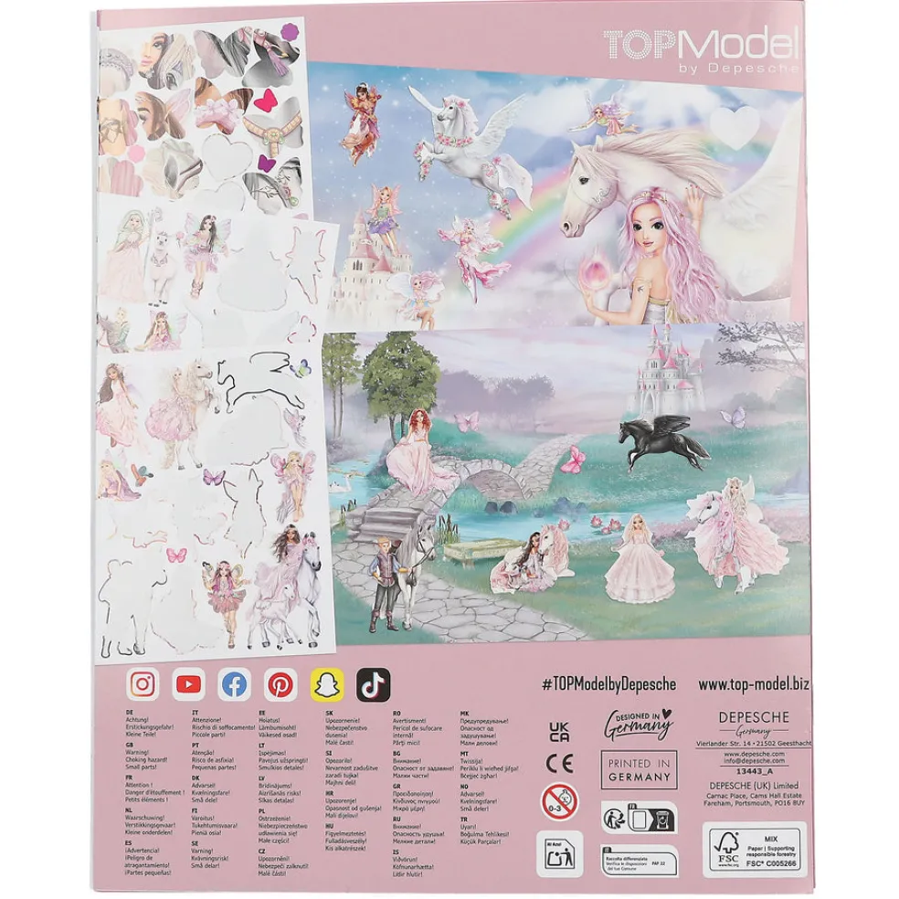 TOPModel Stickerworld VIVA VIOLET