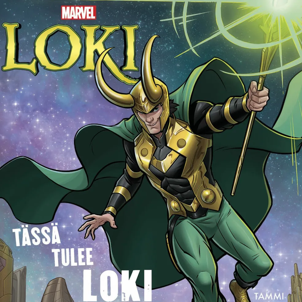 Tässä tulee Loki. Luen itse