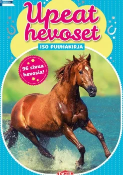Upeat hevoset iso puuhakirja