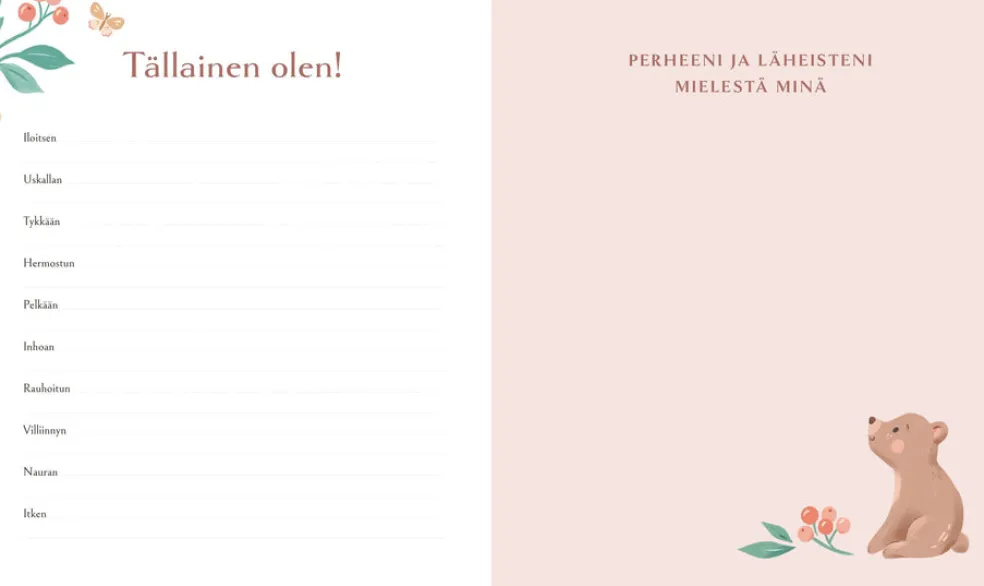 Vauvakirjani - Muistoja ajalta, jolloin olin pieni