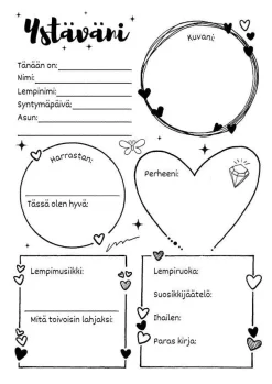 Viivi ja Verneri ystäväkirja