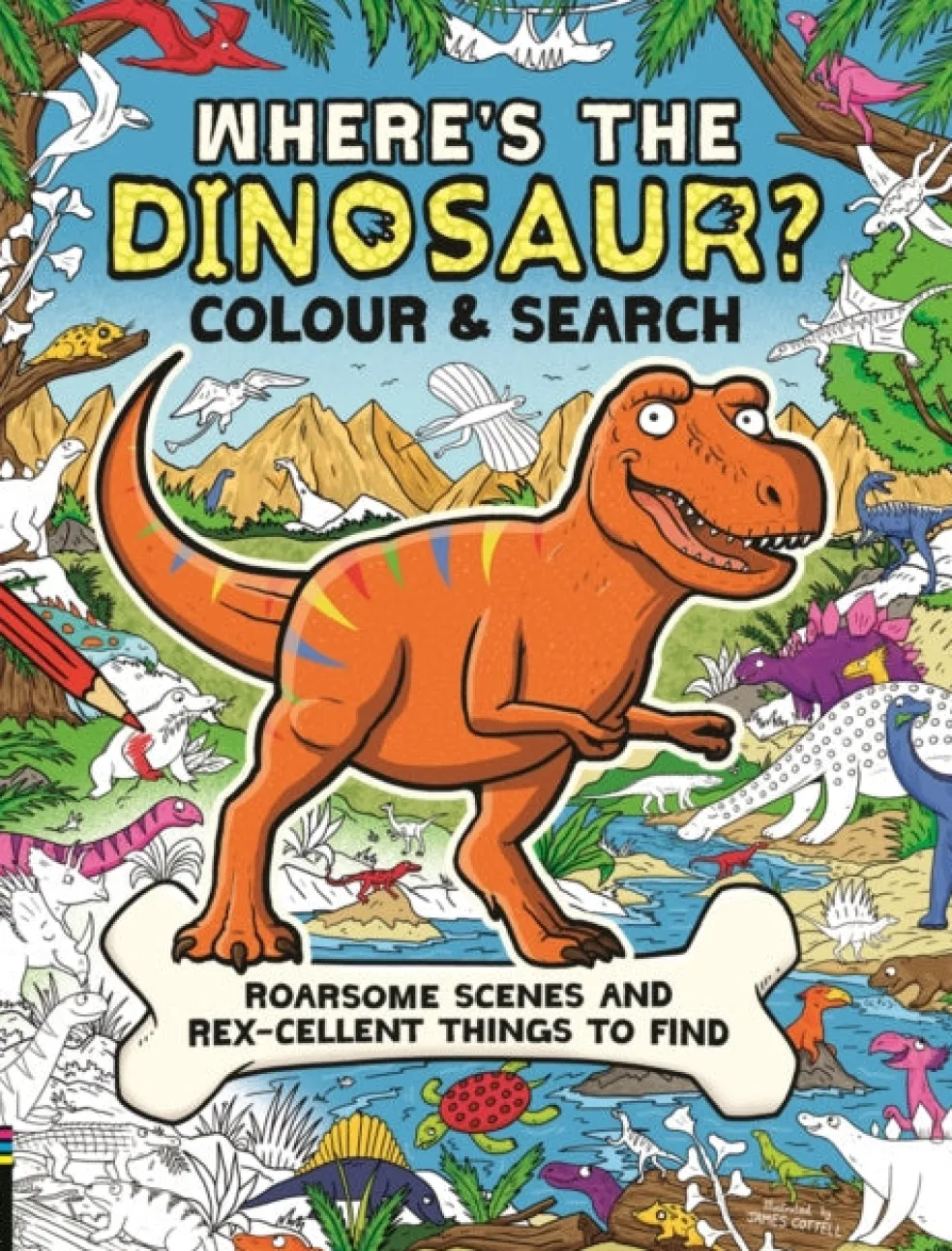 Where’s the Dinosaur? Colour and Search