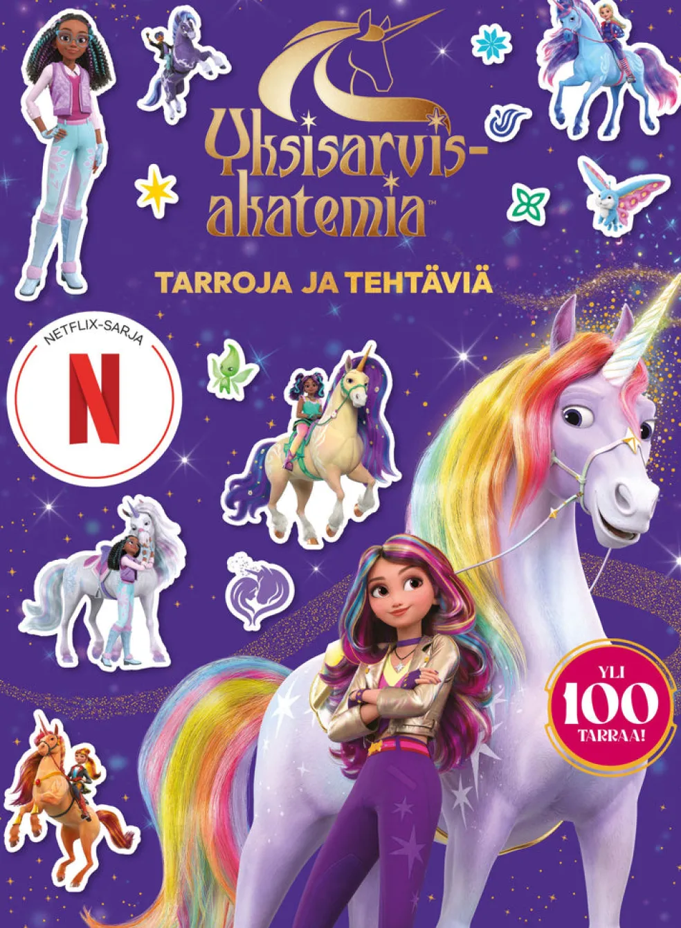 Yksisarvisakatemia - Tarroja ja tehtäviä