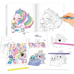 Ylvi & the Minimoomis Unicorn Värityskirja