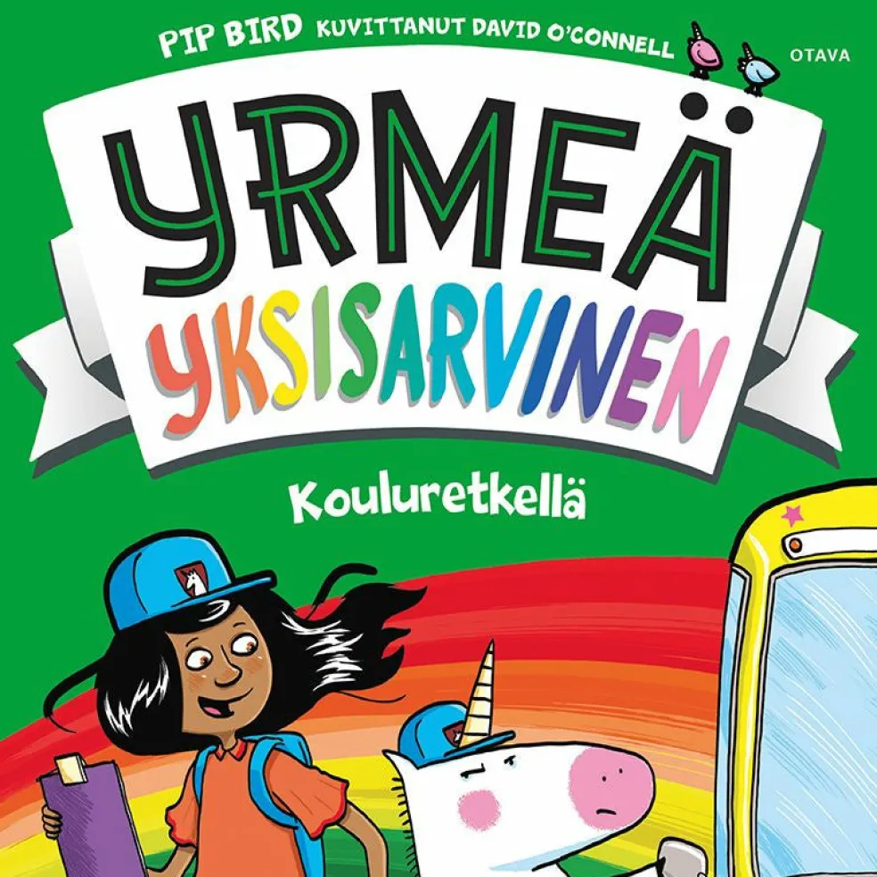 Yrmeä yksisarvinen kouluretkellä