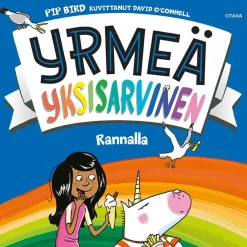 Yrmeä yksisarvinen rannalla